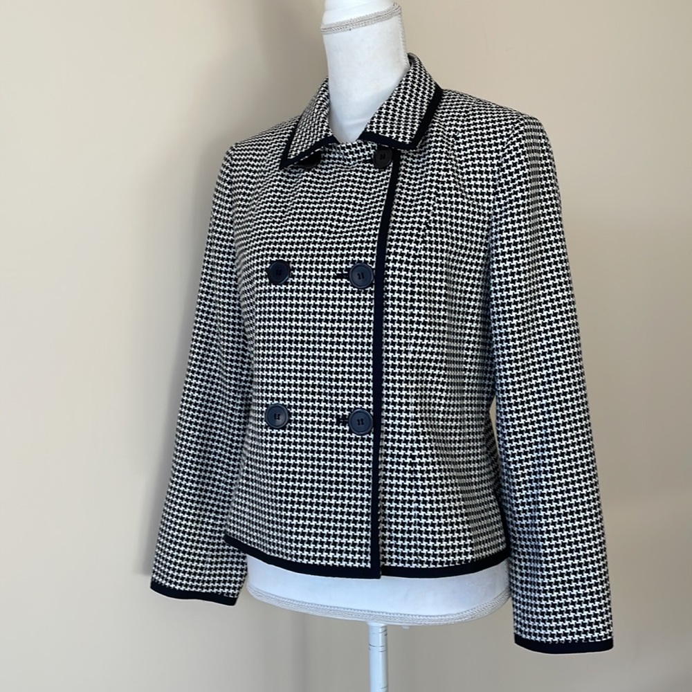 Talbots Houndstooth Jacket - image 3